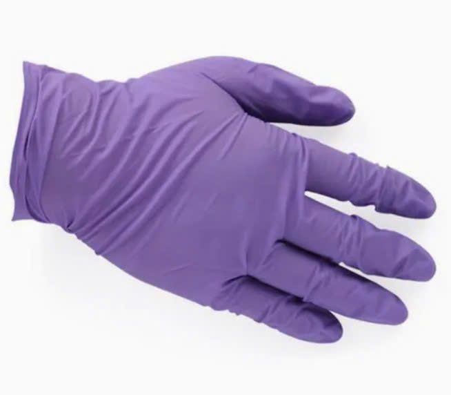 Găng tay Nitrile chống tĩnh điện ESD màu tím (1)